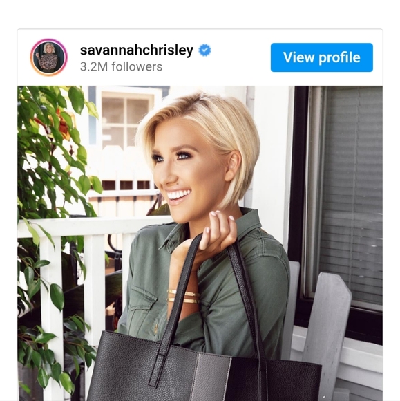 Vince Camuto Luck Tote in Black/Gray Vegan Pebbled Nordstrom Anniversary VGUC - Picture 13 of 16